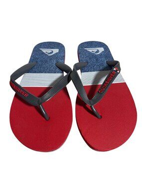 Quiksilver Mens Quiksilver Molokai Core Flip Flops Size 10/11  Summer Beach
